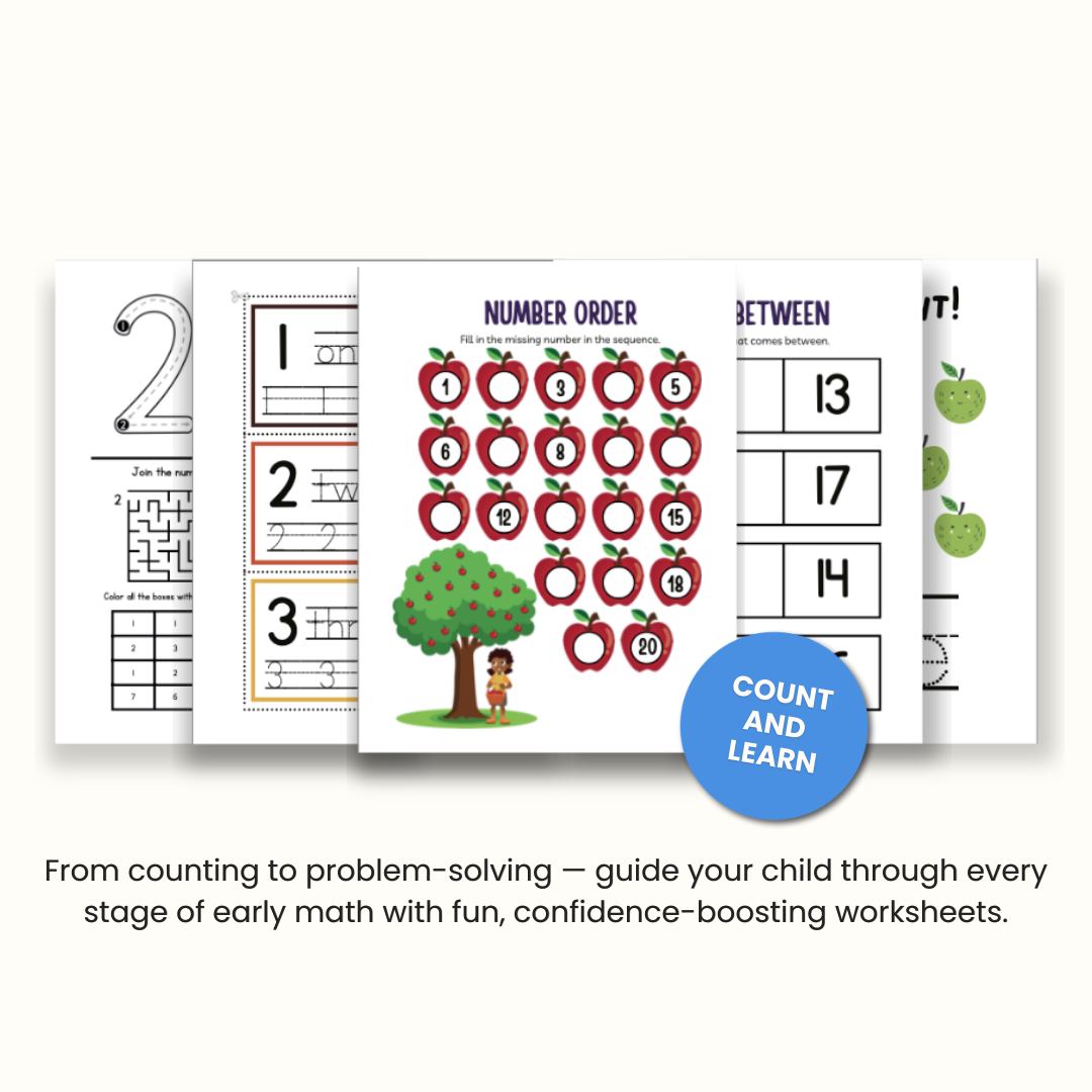 Fun-to-Learn Math Activity Pack - Instant Download