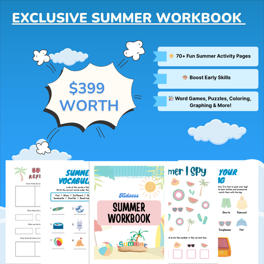 Exclusive Summer Adventure Workbook