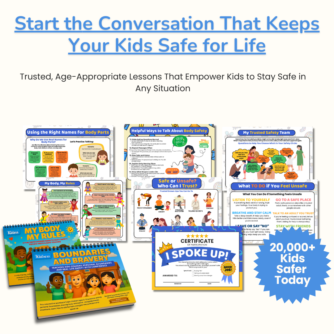 My Body My Choice for Kids: A Safety Workbook Collection