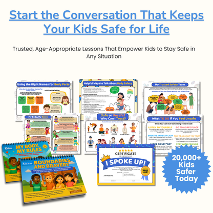 My Body My Choice for Kids: A Safety Workbook Collection