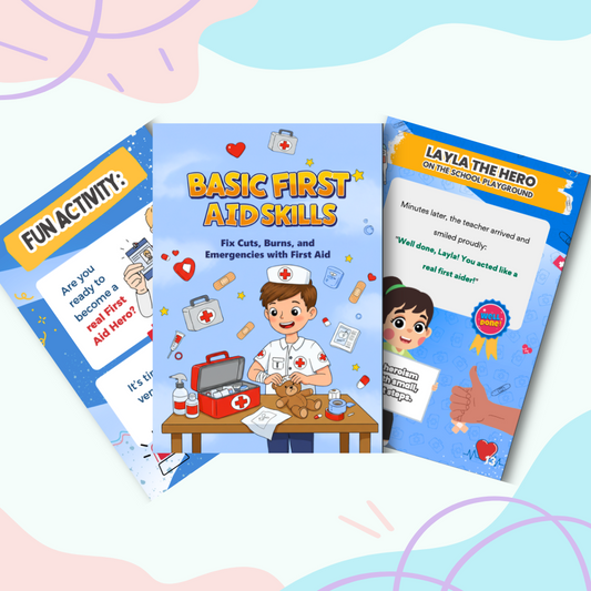 First Aid Heroes: Kids’ Emergency Skills Workbook