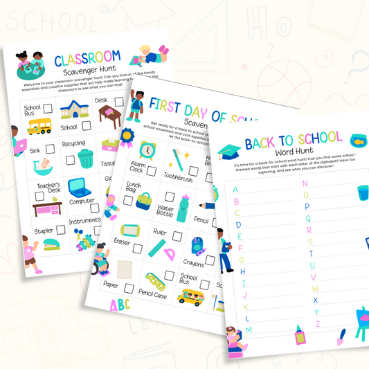 The Ultimate Back to School Scavenger Hunt