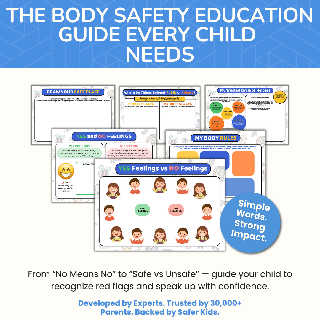 My Body My Choice for Kids: A Safety Workbook Collection