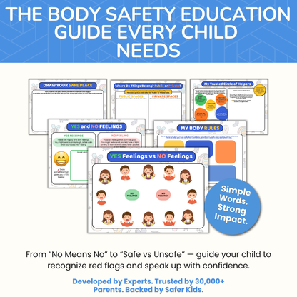 My Body My Choice for Kids: A Safety Workbook Collection