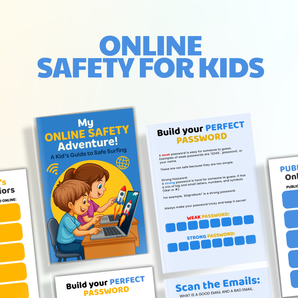 My Online Safety Adventure: A Kid’s Guide to Safe Surfing